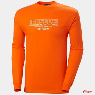 Koszulka męska HELLY HANSEN Yu Long Sleeve - Bright - Koszulki męskie - miniaturka - grafika 1