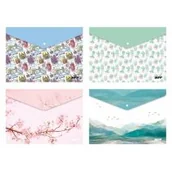 Teczki i skoroszyty - Teczka kopertowa na zatrzask M A4 PP dziecięcy mix - miniaturka - grafika 1