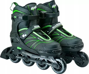 Rolki Allright Velocity rekreacyjne regulowane miętowe r. 35-38 - Rolki - miniaturka - grafika 1