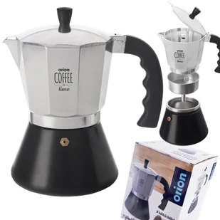 Kawiarka ciśnieniowa aluminiowa kafeterka na indukcję 450 ml ORION 131922 - Zaparzacze i kawiarki - miniaturka - grafika 1