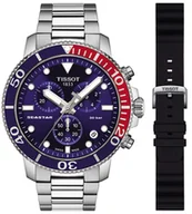 Zegarki męskie - Zegarek Tissot T120.417.11.041.03+T852.047.179 SEASTAR 1000 CHRONOGRAPH - miniaturka - grafika 1