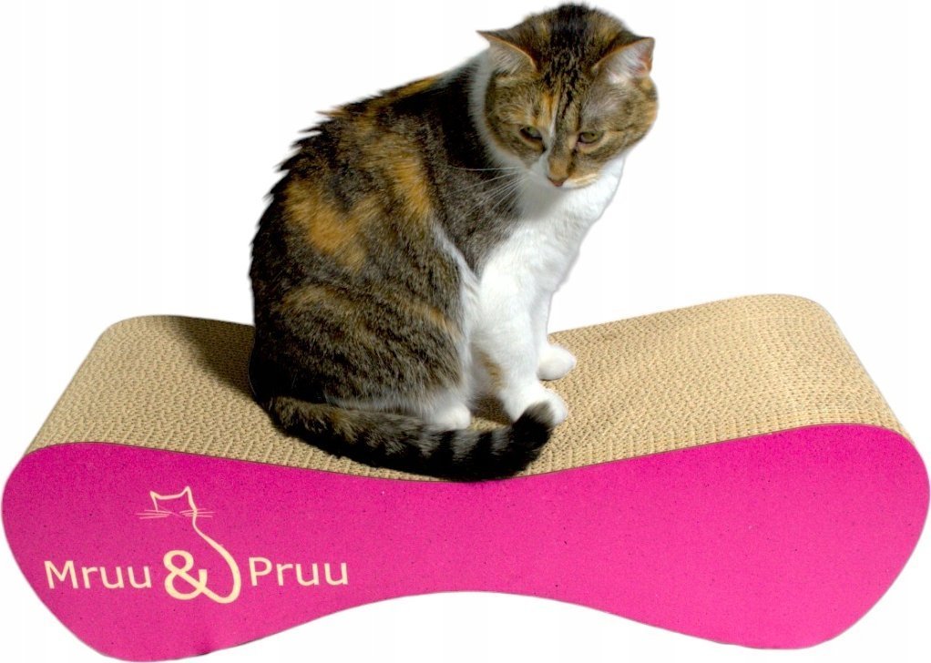 Drapak dla kota różowy duży MIMI 70x23x24 cm MruuPruu