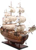 Kolekcjonerskie modele pojazdów - Giftdeco Ekskluzywny model żaglowca HMS Victory VIC80R - miniaturka - grafika 1