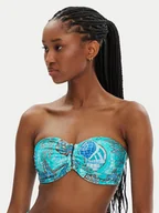 Stroje kąpielowe - Seafolly Góra od bikini La Mer 31409DD214 Turkusowy - miniaturka - grafika 1