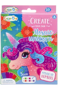 Kemis - House of Gadgets, Cyferkowa mozaika – jednorożec - Dekoracje domu - miniaturka - grafika 1