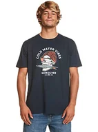 Koszulki męskie - Quiksilver Koszulka męska Basic Blue XS - miniaturka - grafika 1
