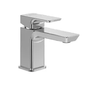 Baterie umywalkowe - Villeroy & Boch TVW11200100161 - Bateria umywalkowa SUBWAY 12,5 cm błyszczący chrom - miniaturka - grafika 1