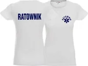 Odzież robocza - Promostars LPP - Koszulka damska RATOWNIK biała - miniaturka - grafika 1