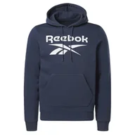 Bluzy sportowe damskie - Bluza z kapturem Reebok Identity Fleece, Mężczyźni - miniaturka - grafika 1