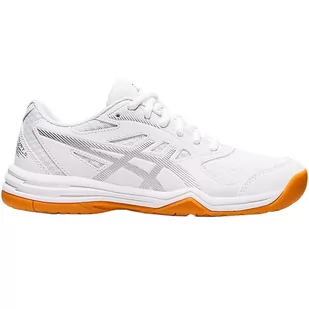 Asics, Upcourt 5, Buty Damskie Do Siatkówki, Biało-Srebrne, 1072A088-101, Rozmiar 38 - Siatkówka - miniaturka - grafika 1