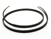 Łańcuchy rowerowe - Veer Veer Split Belt Pro Drive Belt 14mm, black 167T 2021 Łańcuchy 167-8-14P1 - miniaturka - grafika 1