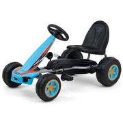 Akcesoria rowerowe - Pojazd Gokart Na Pedały Milly Mally Viper Blue - miniaturka - grafika 1