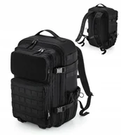 Plecaki - Duży Czarny Plecak Wojskowy Taktyczny Militarny Molle 35L - miniaturka - grafika 1