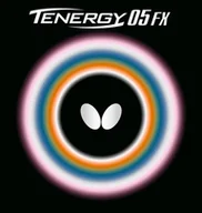 Tenis stołowy - Pokrycie Butterfly  Tenergy 05 FX  Czarny, 1,9 mm - miniaturka - grafika 1