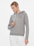 Bluzy damskie - Polo Ralph Lauren Bluza Prl Shrknhd 211943007004 Szary Regular Fit - miniaturka - grafika 1