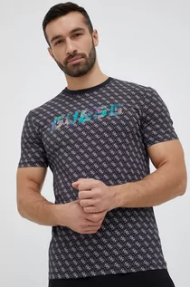 Koszulki męskie - Guess t-shirt męski wzorzysty - grafika 1