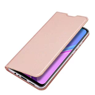 Dux Ducis Skin Pro kabura etui pokrowiec z klapką Xiaomi Redmi 9 różowy - Etui i futerały do telefonów - miniaturka - grafika 4