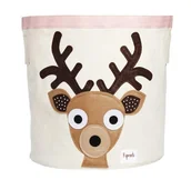 Pojemniki na zabawki - 3Sprouts Kosz Na Zabawki Jeleń 3SSBDE - miniaturka - grafika 1