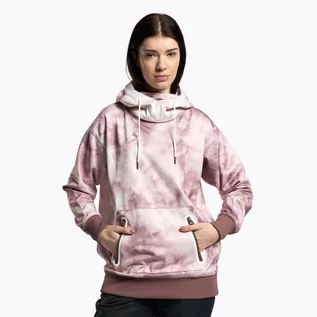 Bluzy narciarskie - Bluza snowboardowa damska Volcom Spring Shred Hoody różowa H4152303 | WYSYŁKA W 24H | 30 DNI NA ZWROT - grafika 1