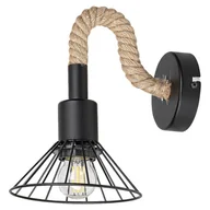 Lampy ścienne - Rabalux Daryl kinkiet 1x40W LED czarny 5270 - miniaturka - grafika 1
