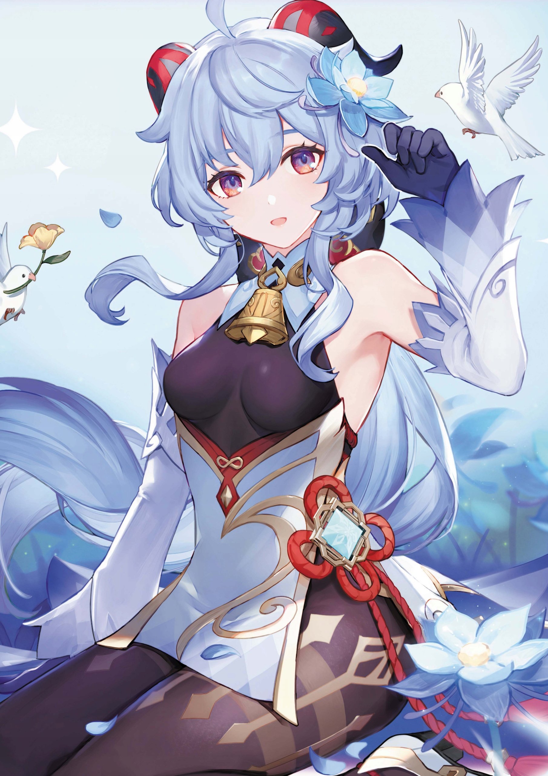 Plakat A1 Genshin Impact Anime Gra Ganyu