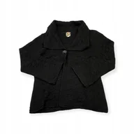 Swetry damskie - Narzutka damska zapinana JM COLLECTION L - miniaturka - grafika 1