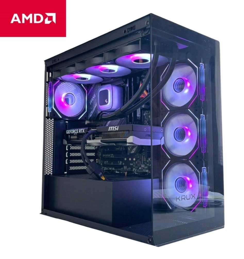 Komputer PlugNPlay Komputer RX 9070 XT / R5 9600X / 32GB DDR5 / 1TB do gier GAMINGOWY 11801_20260427185111