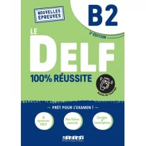 Didier DELF 100% reussite B2 + audio online - Filologia i językoznawstwo - miniaturka - grafika 1