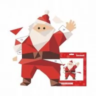 Zabawki kreatywne - Zestaw kreatywny Wyklejanka świąteczna Mikołaj - miniaturka - grafika 1