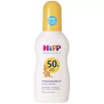 Hipp Babysanft Balsam ochronny w sprayu na słońce od 1. dnia życia Ultra Sensitiv SPF50+ 150 ml - Balsamy i kremy do opalania - miniaturka - grafika 1