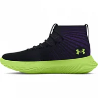 Buty sportowe damskie - Buty do koszykówki uniseks Under Armour UA Flow Futr X Elite Lux - czarne - miniaturka - grafika 1