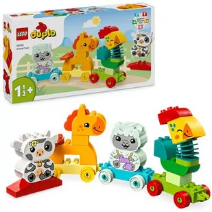 LEGO 10412 DUPLO Pociąg ze zwierzątkami - Klocki - miniaturka - grafika 1