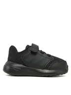 Buty dla dziewczynek - adidas Sneakersy Tensaur Run 3.0 IE6012 Czarny - miniaturka - grafika 1