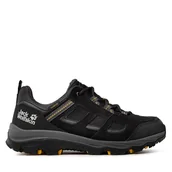 Buty trekkingowe męskie - Trekkingi Jack Wolfskin Vojo 3 Texapore Low M 4042441 Czarny - miniaturka - grafika 1