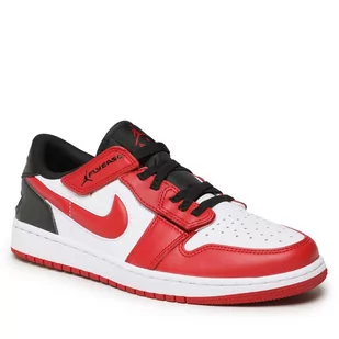 Buty Nike Air Jordan 1 Low Flyease DM1206 163 White/Gym Red/Black - Półbuty męskie - miniaturka - grafika 1