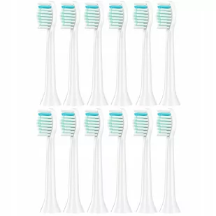 12X Końcówki Philips Sonicare Diamond Clean Hx6064 - Końcówki do szczoteczek elektrycznych - miniaturka - grafika 1