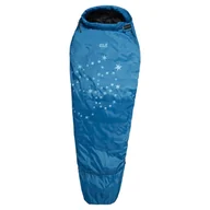 Śpiwory - Jack Wolfskin Grow Up Star Śpiwór Dzieci, electric blue Left Zipper 2021 - miniaturka - grafika 1