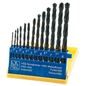 Wiertła - Top Tools Wiertła do metalu, komplet 13 sztuk, 2-8mm, , 60H718 - miniaturka - grafika 1