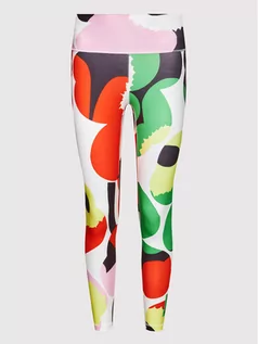Spodnie sportowe damskie - Legginsy MARIMEKKO Yoga HC6833 Kolorowy Tight Fit - adidas - grafika 1