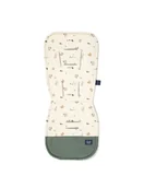 Akcesoria do wózków - La Millou Wkładka do wózka Stroller Pad Organic Jersey Collection ( Farmland - Velvet Khaki ) - miniaturka - grafika 1