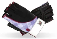Rękawice do ćwiczeń - Rękawice fitness MadMax Rukavice Nine Eleven MFG911 černofialové S - miniaturka - grafika 1