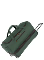 Torby podróżne - Torba podróżna Travelite Basics Doubledecker L - dark green - miniaturka - grafika 1