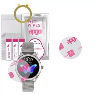 1x Szkło Hybrydowe do Watchmark Fashionwatch WKW10 - Akcesoria do smartwatchy 1x Szkło Hybrydowe do Watchmark Fashionwatch WKW10 - Akcesoria do smartwatchy - miniaturka - grafika 1