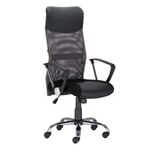 Fotele i krzesła biurowe - Krzesło Ultra Steel / hit czarny - miniaturka - grafika 1