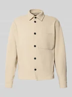 Koszule męskie - Koszula casualowa o kroju relaxed fit z dodatkiem wiskozy model ‘NEW KODYL’ - miniaturka - grafika 1