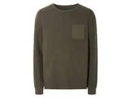 Bluzy męskie - LIVERGY® Bluza męska (Ciemnozielony, L(52/54)) - miniaturka - grafika 1