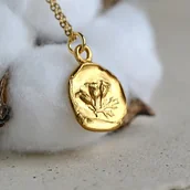 Naszyjniki - Naszyjnik z Pąkami Roślin - miniaturka - grafika 1