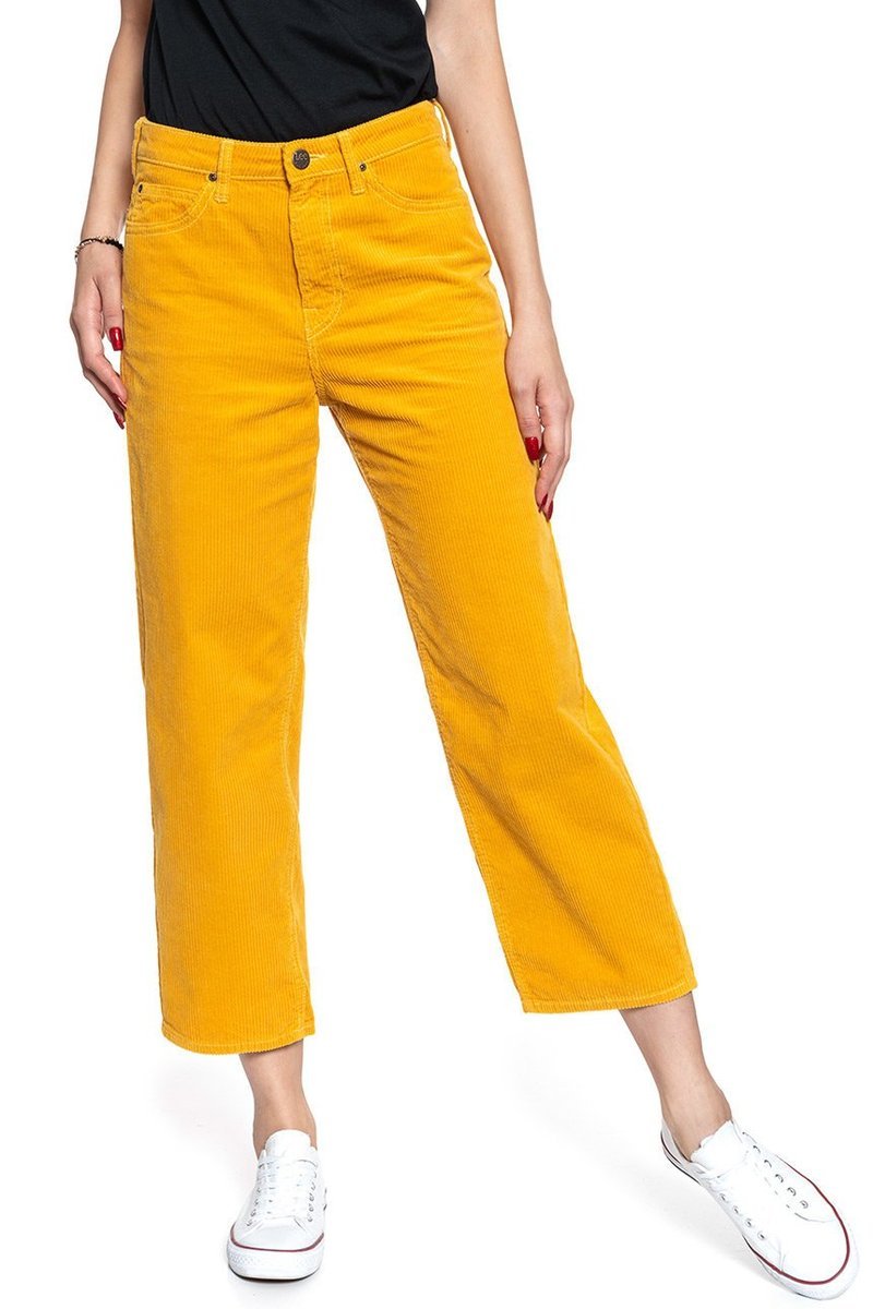 Spodnie Lee Damskie 5 Pocket Wide Leg Florida L30Sdc29-W26 L31