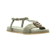 Półbuty damskie - Agean Cool [sage suede] - rozmiar 40 - miniaturka - grafika 1