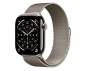 Smartwatch - Apple Watch 11 GPS + Cellular 46mm Naturalny Tytan Tytanowa bransoleta M/L - miniaturka - grafika 1
